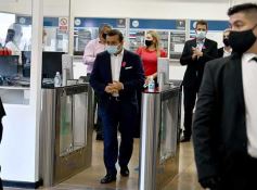 Foto de la galería: Herrera Ahuad, Meoni y Massa supervisaron los detalles para la vuelta del Tren Metropolitano