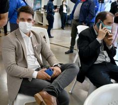 Foto de la galería: Herrera Ahuad, Meoni y Massa supervisaron los detalles para la vuelta del Tren Metropolitano