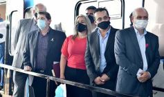 Foto de la galería: Herrera Ahuad, Meoni y Massa supervisaron los detalles para la vuelta del Tren Metropolitano