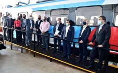 Foto de la galería: Herrera Ahuad, Meoni y Massa supervisaron los detalles para la vuelta del Tren Metropolitano