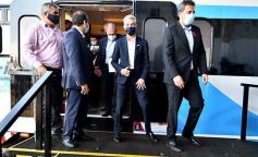 Foto de la galería: Herrera Ahuad, Meoni y Massa supervisaron los detalles para la vuelta del Tren Metropolitano