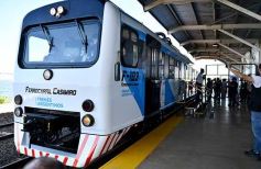 Foto de la galería: Herrera Ahuad, Meoni y Massa supervisaron los detalles para la vuelta del Tren Metropolitano