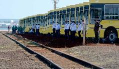 Foto de la galería: Herrera Ahuad, Meoni y Massa supervisaron los detalles para la vuelta del Tren Metropolitano