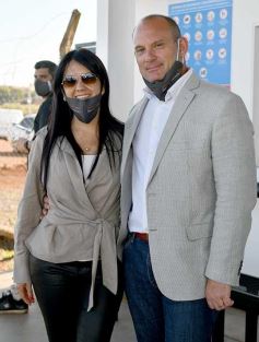 Foto de la galería: Herrera Ahuad, Meoni y Massa supervisaron los detalles para la vuelta del Tren Metropolitano