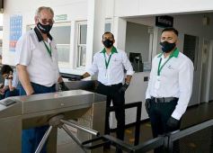 Foto de la galería: Herrera Ahuad, Meoni y Massa supervisaron los detalles para la vuelta del Tren Metropolitano