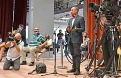 Foto de la galería: Las mejores imágenes de la visita del Presidente Alberto Fernández a Posadas