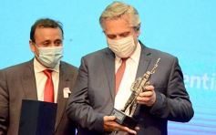 Foto de la galería: Las mejores imágenes de la visita del Presidente Alberto Fernández a Posadas