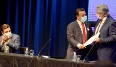 Foto de la galería: Las mejores imágenes de la visita del Presidente Alberto Fernández a Posadas