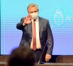 Foto de la galería: Las mejores imágenes de la visita del Presidente Alberto Fernández a Posadas