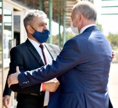 Foto de la galería: Las mejores imágenes de la visita del Presidente Alberto Fernández a Posadas