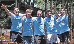 Foto de la galería: Trabajadores de El Territorio mostraron su destreza para el fútbol en una jornada de confraternidad