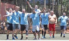Foto de la galería: Trabajadores de El Territorio mostraron su destreza para el fútbol en una jornada de confraternidad