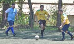 Foto de la galería: Trabajadores de El Territorio mostraron su destreza para el fútbol en una jornada de confraternidad