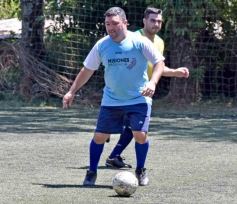 Foto de la galería: Trabajadores de El Territorio mostraron su destreza para el fútbol en una jornada de confraternidad