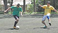 Foto de la galería: Trabajadores de El Territorio mostraron su destreza para el fútbol en una jornada de confraternidad