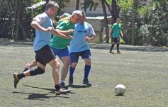 Foto de la galería: Trabajadores de El Territorio mostraron su destreza para el fútbol en una jornada de confraternidad