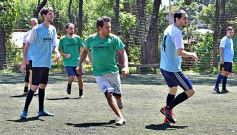 Foto de la galería: Trabajadores de El Territorio mostraron su destreza para el fútbol en una jornada de confraternidad