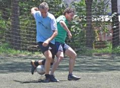 Foto de la galería: Trabajadores de El Territorio mostraron su destreza para el fútbol en una jornada de confraternidad