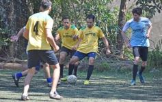 Foto de la galería: Trabajadores de El Territorio mostraron su destreza para el fútbol en una jornada de confraternidad