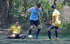 Foto de la galería: Trabajadores de El Territorio mostraron su destreza para el fútbol en una jornada de confraternidad