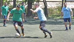 Foto de la galería: Trabajadores de El Territorio mostraron su destreza para el fútbol en una jornada de confraternidad
