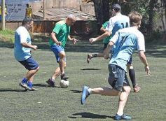 Foto de la galería: Trabajadores de El Territorio mostraron su destreza para el fútbol en una jornada de confraternidad