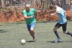 Foto de la galería: Trabajadores de El Territorio mostraron su destreza para el fútbol en una jornada de confraternidad