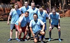 Foto de la galería: Trabajadores de El Territorio mostraron su destreza para el fútbol en una jornada de confraternidad