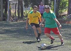 Foto de la galería: Trabajadores de El Territorio mostraron su destreza para el fútbol en una jornada de confraternidad