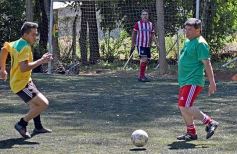 Foto de la galería: Trabajadores de El Territorio mostraron su destreza para el fútbol en una jornada de confraternidad