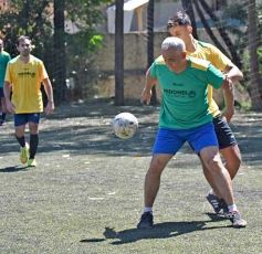 Foto de la galería: Trabajadores de El Territorio mostraron su destreza para el fútbol en una jornada de confraternidad