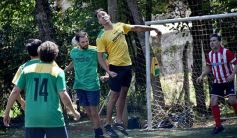 Foto de la galería: Trabajadores de El Territorio mostraron su destreza para el fútbol en una jornada de confraternidad
