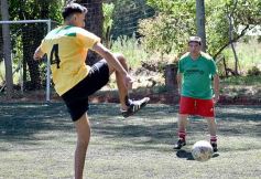 Foto de la galería: Trabajadores de El Territorio mostraron su destreza para el fútbol en una jornada de confraternidad