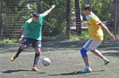 Foto de la galería: Trabajadores de El Territorio mostraron su destreza para el fútbol en una jornada de confraternidad