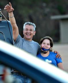 Foto de la galería: Hinchas de River recordaron la victoria ante Boca en Madrid con una caravana en Posadas
