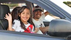 Foto de la galería: Hinchas de River recordaron la victoria ante Boca en Madrid con una caravana en Posadas
