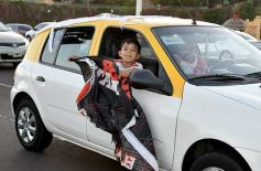Foto de la galería: Hinchas de River recordaron la victoria ante Boca en Madrid con una caravana en Posadas