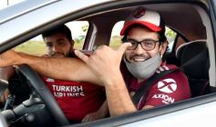 Foto de la galería: Hinchas de River recordaron la victoria ante Boca en Madrid con una caravana en Posadas