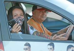 Foto de la galería: Hinchas de River recordaron la victoria ante Boca en Madrid con una caravana en Posadas