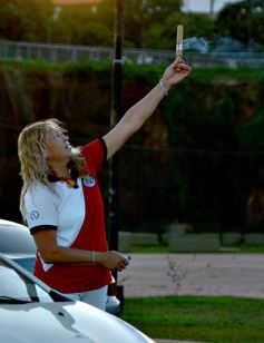 Foto de la galería: Hinchas de River recordaron la victoria ante Boca en Madrid con una caravana en Posadas