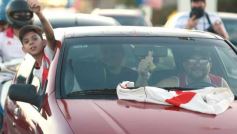 Foto de la galería: Hinchas de River recordaron la victoria ante Boca en Madrid con una caravana en Posadas