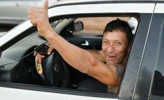 Foto de la galería: Hinchas de River recordaron la victoria ante Boca en Madrid con una caravana en Posadas