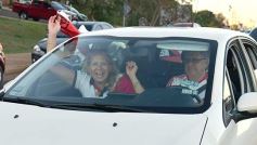 Foto de la galería: Hinchas de River recordaron la victoria ante Boca en Madrid con una caravana en Posadas