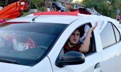 Foto de la galería: Hinchas de River recordaron la victoria ante Boca en Madrid con una caravana en Posadas