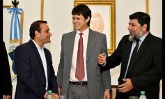 Sixto Fotografías. Sociedad. Anuncios del Gobierno Pcial. - Juraron como ministros Samuel López y Joselo Schuap