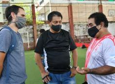 Foto de la galería: Yamila Rodríguez fue reconocida por el club Huracán