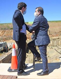 Foto de la galería: Avances de la nueva central hidroeléctrica del Complejo Yacyretá