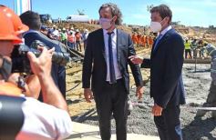 Foto de la galería: Avances de la nueva central hidroeléctrica del Complejo Yacyretá