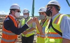 Foto de la galería: Avances de la nueva central hidroeléctrica del Complejo Yacyretá