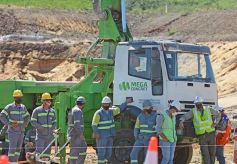Foto de la galería: Avances de la nueva central hidroeléctrica del Complejo Yacyretá